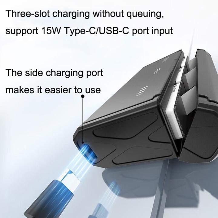 Actual product image Telesin Akku Ladestation (GoPro Hero 11, GoPro Hero 9, GoPro Hero 12, GoPro Hero 10)