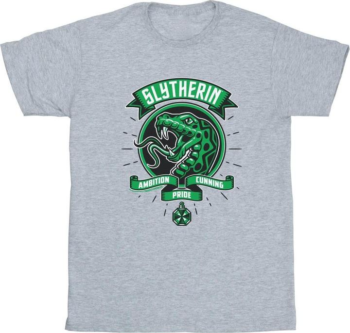Immagine prodotto Slytherin Toon Crest Maglietta Ampia Donna (L)