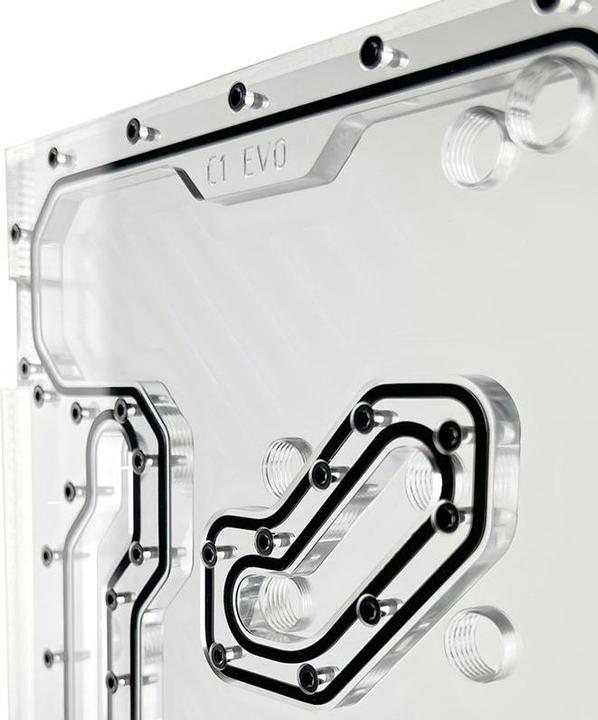 Immagine prodotto Aquatuning Piastra di distribuzione Stealkey per Lian Li 011D "C1 EVO