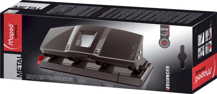Actual product image Maped Advanced A6225 four-hole punch, black