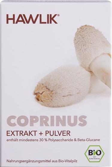 Image du produit Hawlik Extrait de coprinus et poudre Gélule (60 pièce(s), Capsules, 56 g)