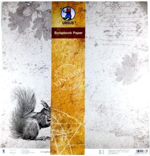 Immagine prodotto Galeria Hobby Vintage-Scrapbooking-Papier 5 Blatt (190 g/m², 5 x)