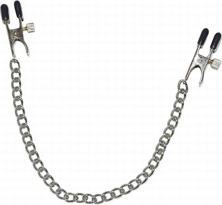 Sextreme Brustkette mit Abgreifklemmen