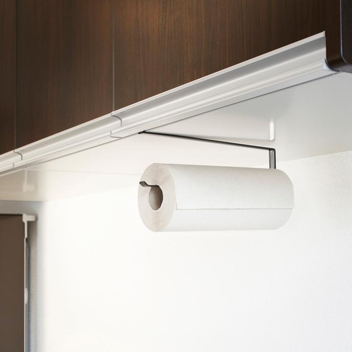 Image du produit Yamazaki Porte-rouleau de cuisine sous étagère TOWER