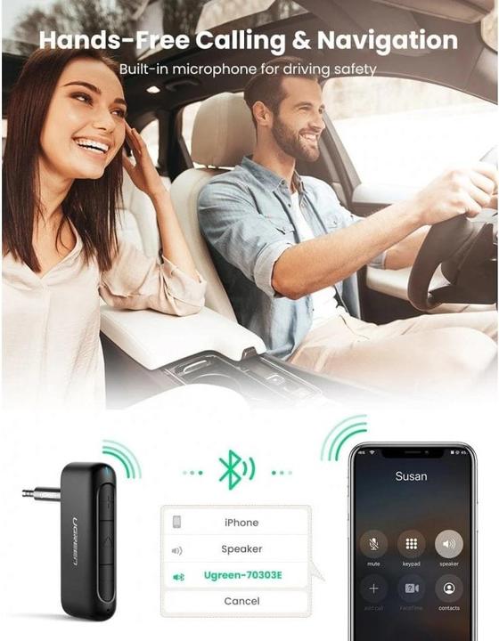 Image du produit Ugreen Adaptateur pour la voiture (Récepteur)