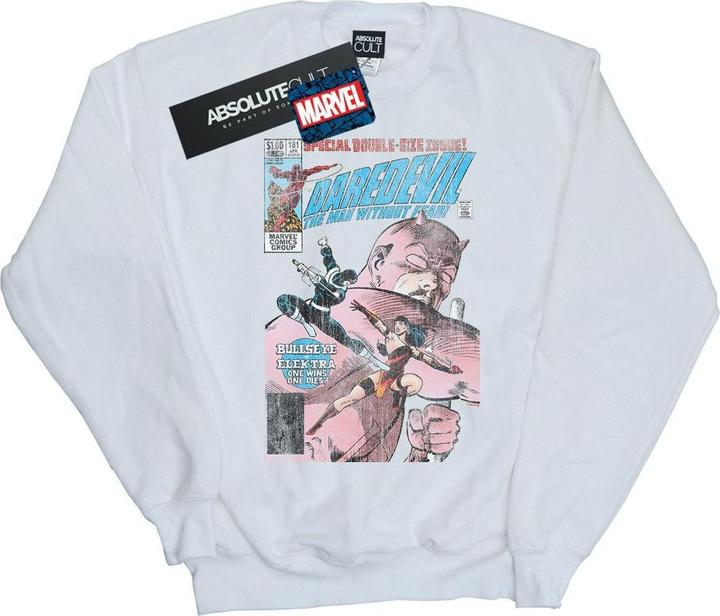 Image du produit - Sweat DAREDEVIL DISTRESSED BULLSEYE VS ELEKTRA COVER - Femme (XL)