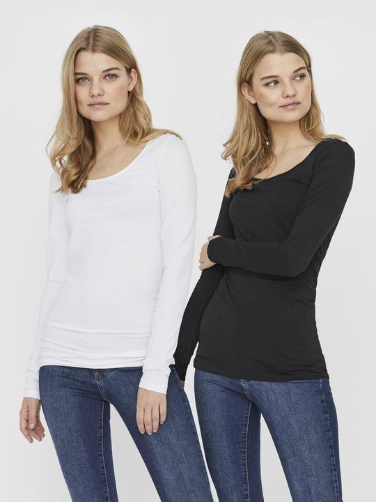 Image du produit Vero Moda Lot de 2 blouses à manches longues (M)