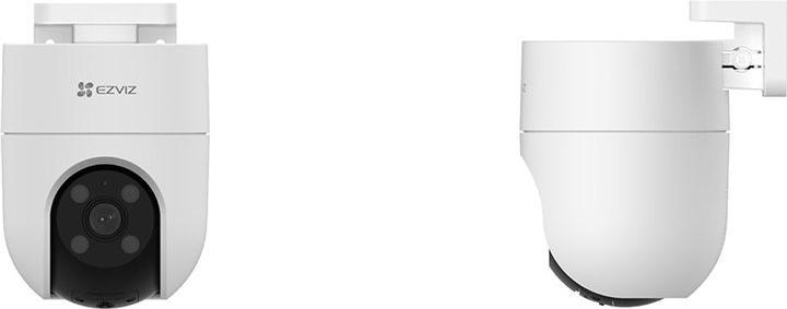 Actual product image EZVIZ Wireless Wi-Fi camera H8C, 1080p, DOME PT, F4 mm, controlled, IP65 (1920 x 1080 Pixels)