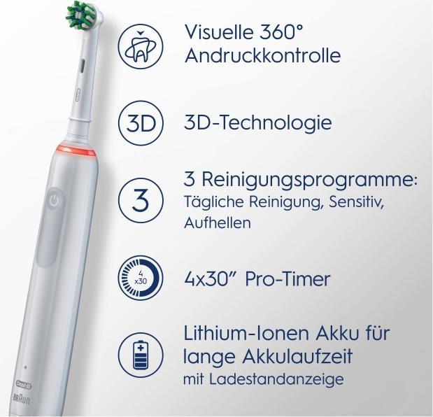 Image du produit Oral-B PRO 3 3500 (Brosse à dents oscillo-rotative)