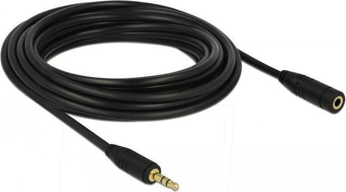 Produktbild Delock Kabel Audio Klinke Stecker / Buchse (5 m, 3.5mm Klinke (AUX))