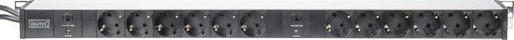 Actual product image Digitus Power strip (12 x, CEE 7/7, 2 m)