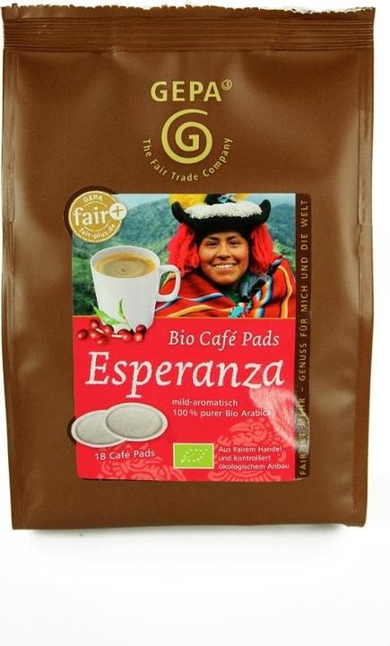 Produktbild GEPA Cafe Esperanza Kaffee--Pads 100% Arabica