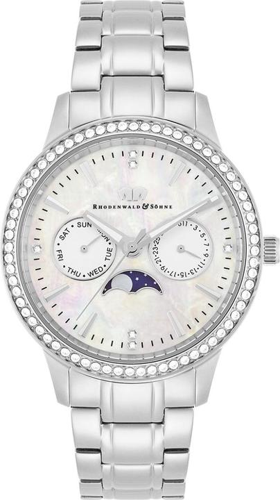 Actual product image Multifunctions Amidala Stainless Steel Silver - 34098 (Analogue wristwatch, 38 mm)