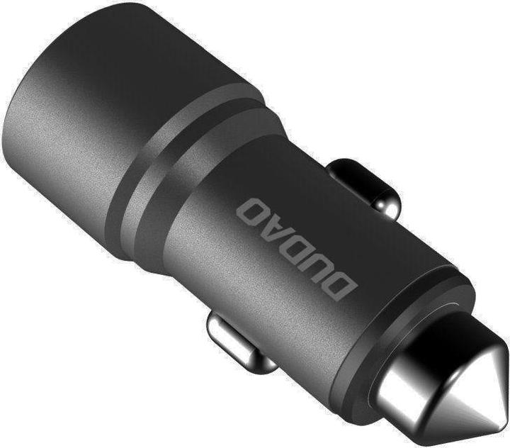 Actual product image Dudao car charger 2x USB 3.1A gray (R5 gray)