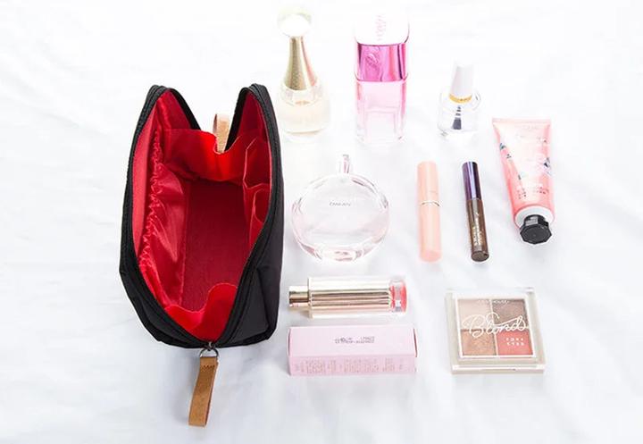 Produktbild Only-Bags.Store Kosmetiktasche Einfache einfarbige Kosmetiktasche Beutel Kulturbeutel Wasserdichtes Make Up