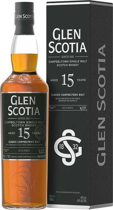 Produktbild Glen Scotia 15 Jahre (Single Malt, Scotch Whisky, 1 x 70 cl)