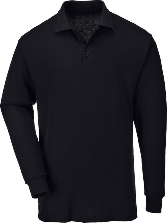 Actual product image Casual Mens Long Sleeve Polo (5XL)