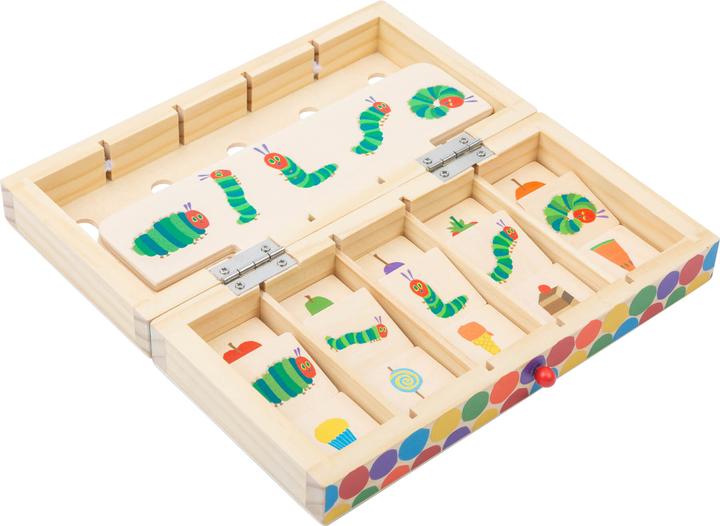 Produktbild small foot Raupe Nimmersatt Bildersortierbox