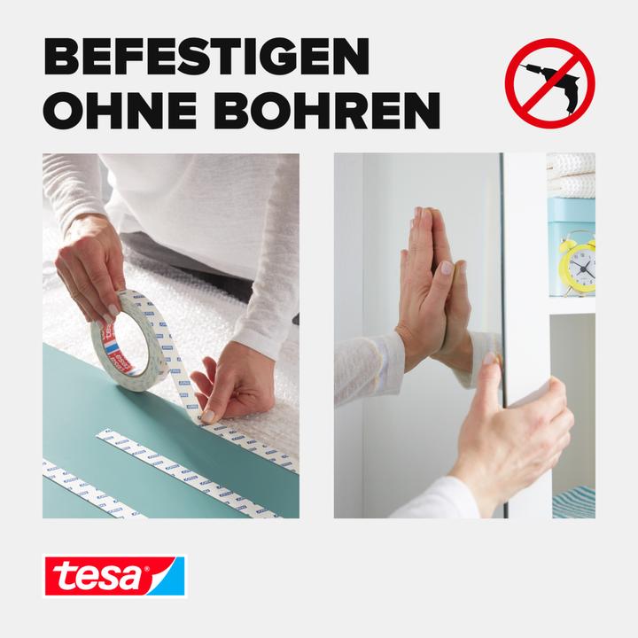 Produktbild tesa Powerbond MIRROR doppelseitiges Montageband für Spiegel (19 mm)