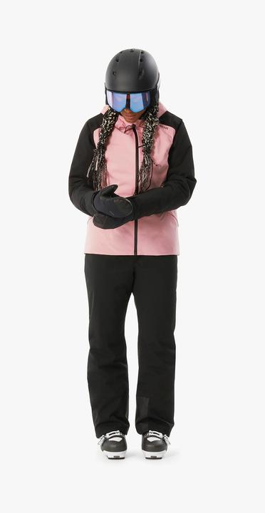 Actual product image Wedze Women's ski trousers warm and comfortable - SNB 100 black (46)
