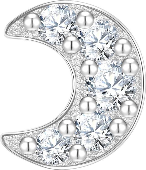 Produktbild Glanzstücke München Damen Ohrstecker Mond Sterling Silber - 37380 (Sterling Silber)