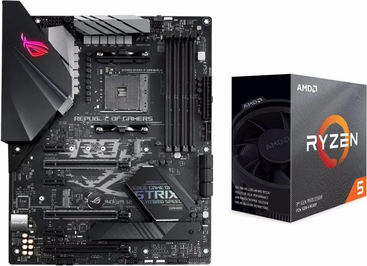 Produktbild ASUS Strix B450-F Gaming II + Ryzen 5 3600
