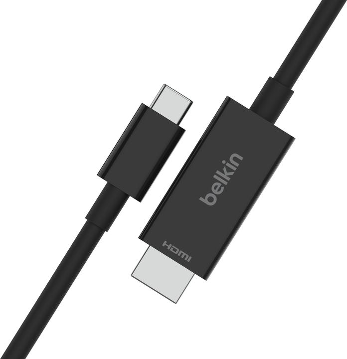 Actual product image Belkin USB-C TO HDMI 2.1 CABLE 2M (2 m, USB Type C, HDMI)
