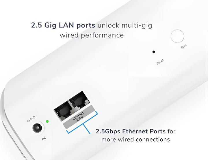Image du produit Netgear Orbi RBE770 Mesh WiFi 7 Satellite
