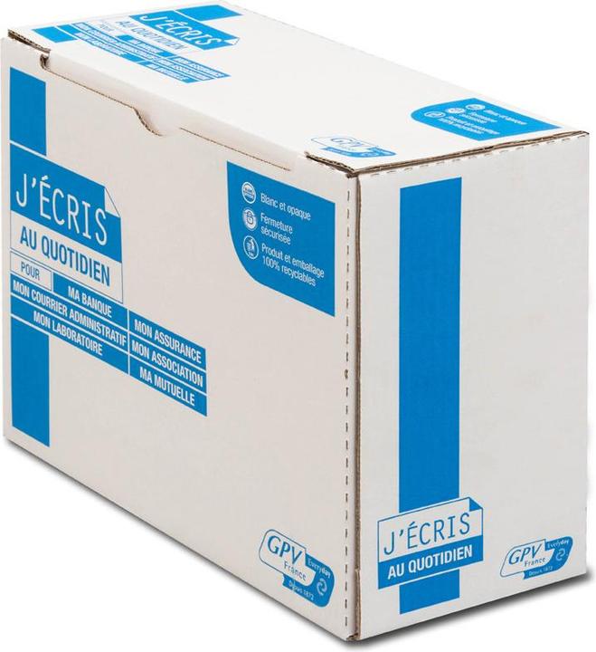 Actual product image GPV Envelopes, C4, 229 x 324 mm, white, with window (229 x 324 mm, 250 x)
