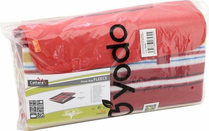 Immagine prodotto Cattara Coperta da picnic FLEECE 150x135cm rosso