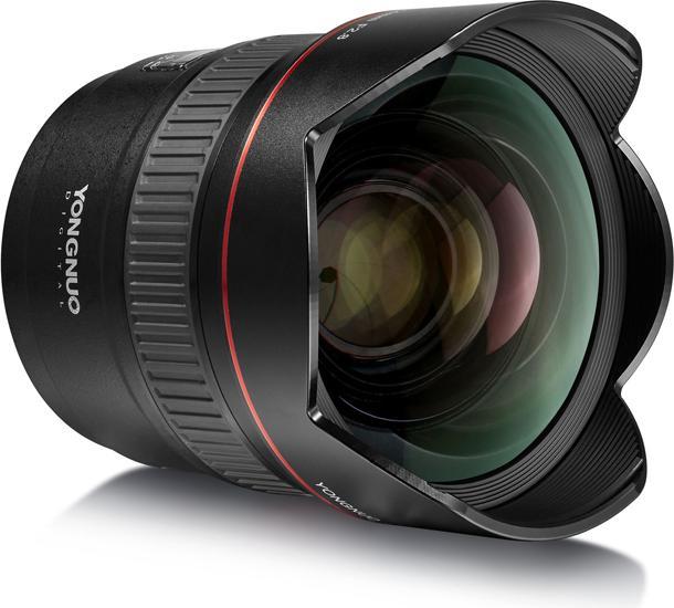 Actual product image Yongnuo 14mm f/2.8 C Canon EF (Canon EF, Micro Four Thirds, APS-C / DX)