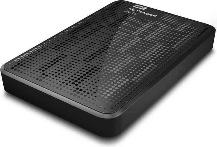 Actual product image WD My Passport AV TV (1 TB)