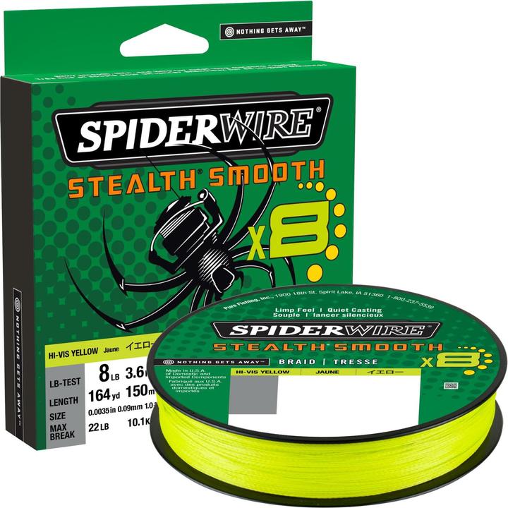 Spiderwire Stealth Smooth (7.50 kg, 0.09 mm)