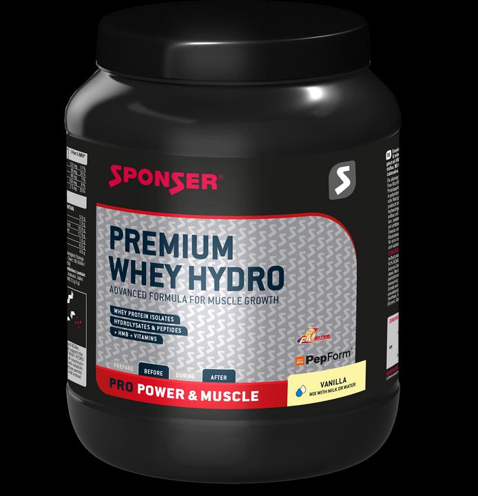 Image du produit Sponser Premium Whey Hydro (Vanille, 1 pcs, 850 g)