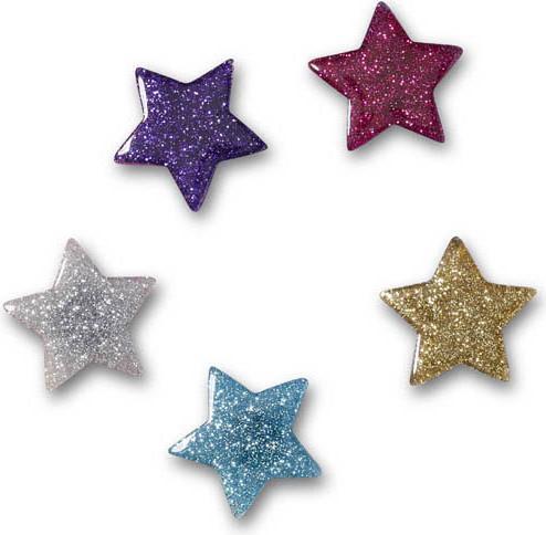 Actual product image Crocs Icon Glitter Stars/5 Pack (One size)