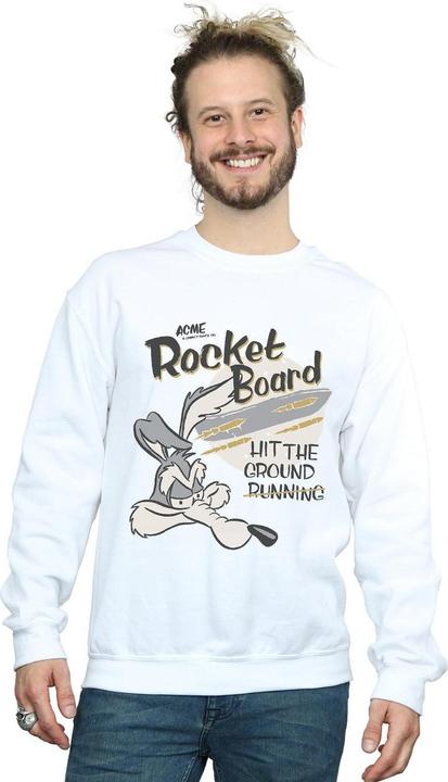 Immagine prodotto Looney Tunes Wile E Coyote Rocket Board Felpa Uomo (S)