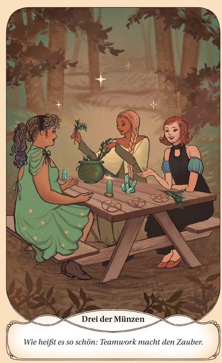 Immagine prodotto Cozy Witch Tarot - DAS Tarot für alle jungen Hexen! (Tedesco, Amanda Lovelace, 2024)