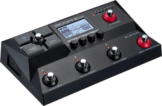 Actual product image Zoom B2 FOUR (EU) Bass Multi-Effects Pedal