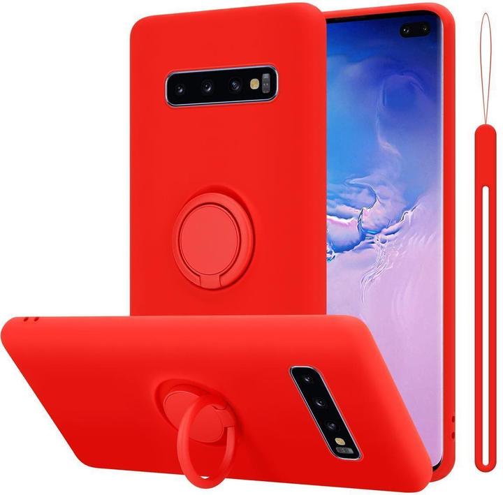 Actual product image Cadorabo TPU Liquid Ring Silicone Case Cover (Samsung Galaxy S10)