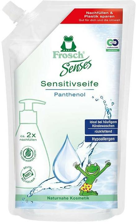 Actual product image Frosch Sensitive soap (refill, 500 ml)