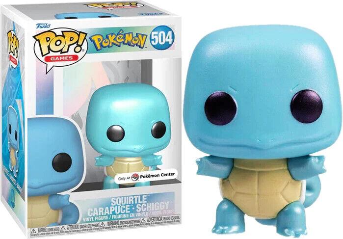 Immagine prodotto Funko POP! Pokémon Carapuce Pearlescent Esclusivo Centro Pokémon