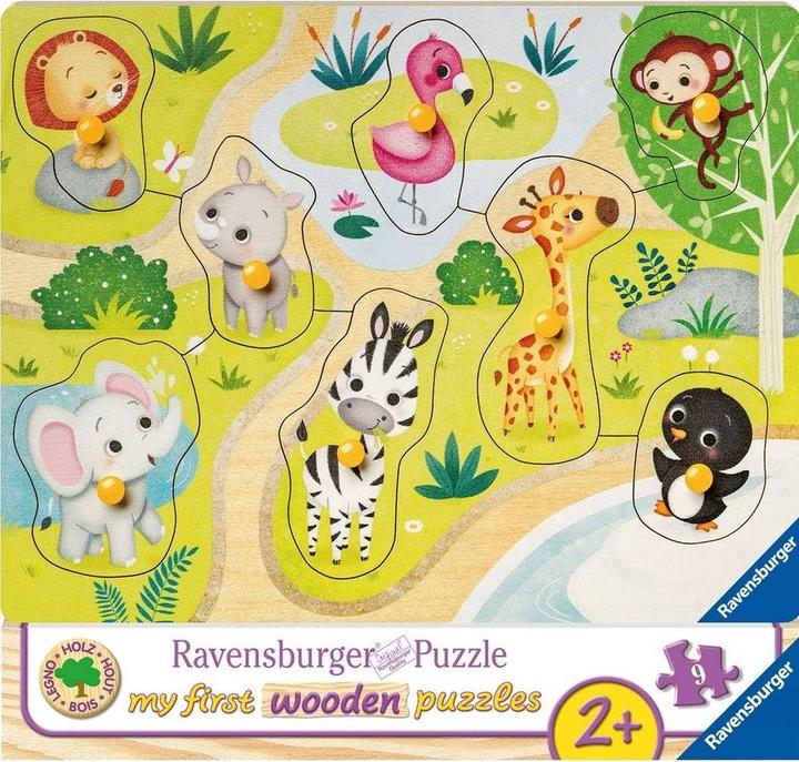 Ravensburger Sulla strada per lo zoo (8 pezzi)