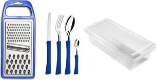 Produktbild Di Solle Inova Besteckset Azure Blue 26-teilig (26 Stück, Besteck Set)