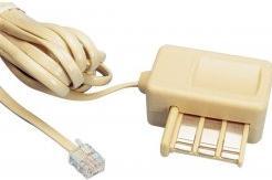 Immagine prodotto Générique Spina telefonica francese con cavo RJ11 M/F- 3 m