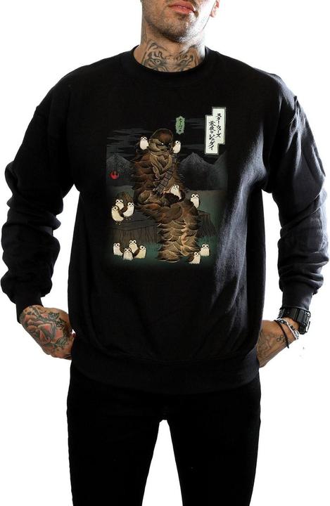 Produktbild Star Wars The Last Jedi Japanese Chewbacca Porgs Sweatshirt (S)