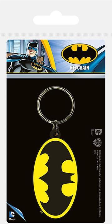 Pyramid Portachiavi Gomma DC Comics : Batman Logo
