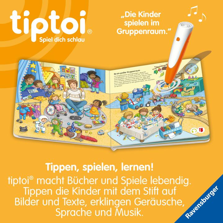 Produktbild tiptoi Abenteuer Grosswerden: Piet kommt in den Kindergarten (Deutsch, Sandra Grimm, 2025)