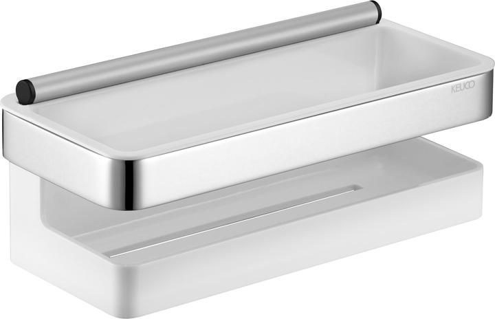 White, Chrome-plated