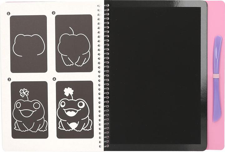 Produktbild Magni DEPESCHE TOPModel Malbuch Magic Scratch Book 20 Seiten