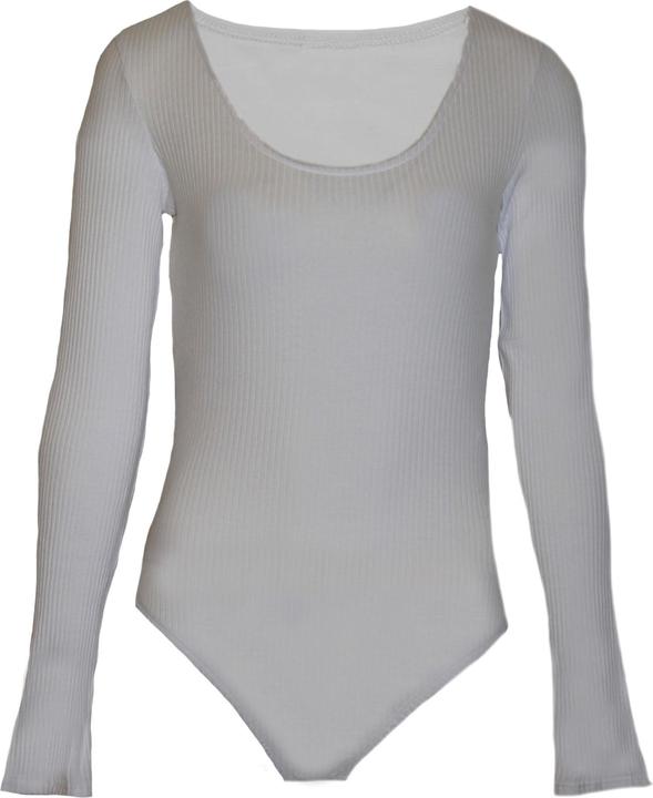 Brave Soul Bodysuit Niedrig Geschnitten Langärmlig (XS)
